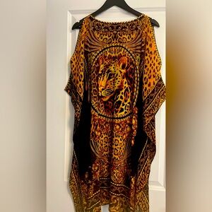 Luxury resort beachwear Silk